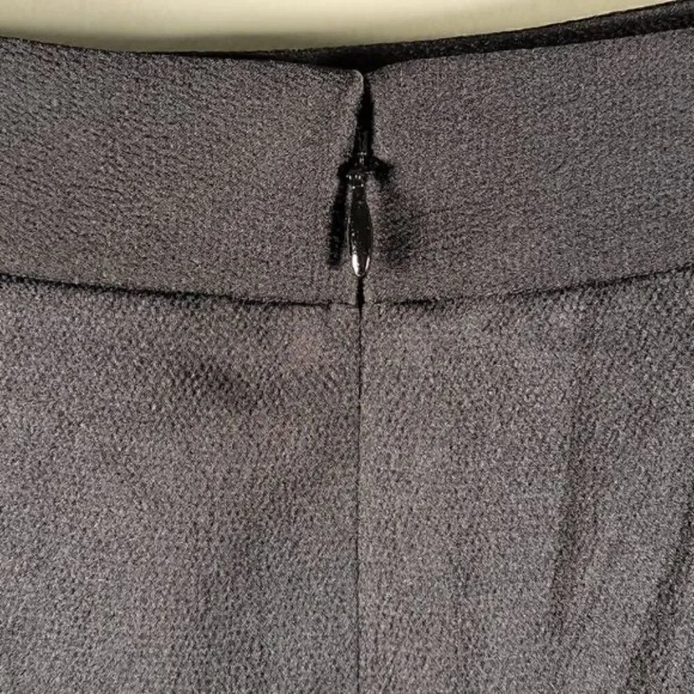 DKNY Color Block Midi A-Line Skirt Sz 6